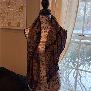 Pancaldi Multicolor Patterned Scarf